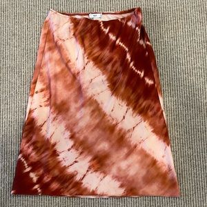 Tie Dye Mid length Mango skirt size XS